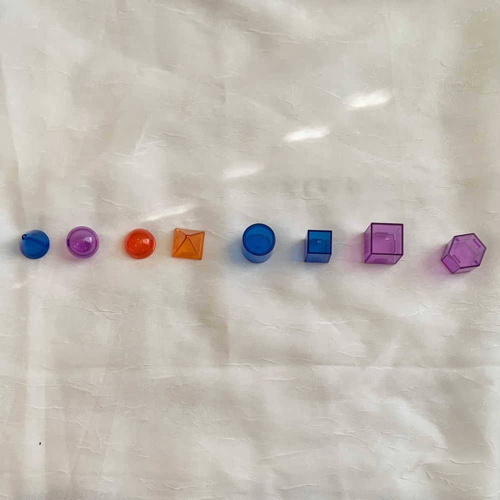 Toys Colorful Geometric Building Blocks Set - Picture 3 of 4